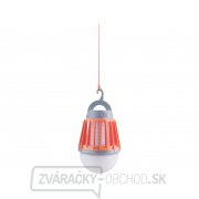 Lampáš turistický s lapačom komárov, 180lm, USB nabíjanie, 3x 1W LED Náhľad