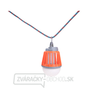 Lampáš turistický s lapačom komárov, 180lm, USB nabíjanie, 3x 1W LED náhled