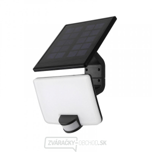 Solight LED solárne osvetlenie so senzorom, 11W, 1200lm, Li-on, čierna gallery main image