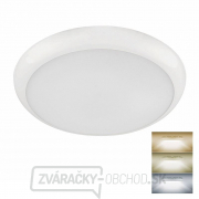 Solight LED vonkajšie stropné osvetlenie so senzorom a nastaviteľnou CCT, 20W, 1800lm, 33cm, biela farba gallery main image