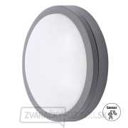 Solight LED vonkajšie osvetlenie so senzorom Siena, šedé, 20W, 1500lm, 4000K, IP54, 23cm Solight LED vonkajšie osvetlenie so senzorom Siena, šedé, 20W, 1500lm, 4000K, IP54, 23cm gallery main image