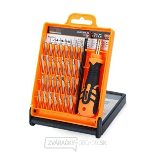 Precízny skrutkovač so sadou vymeniteľných bitov a pinzeta JM-8100 Precízny skrutkovač so sadou vymeniteľných bitov a pinzeta JM-8100 gallery main image