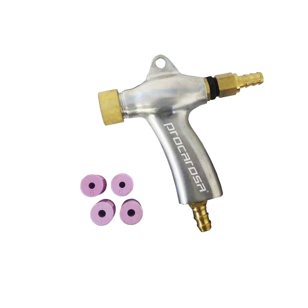 Pieskovacia pištoľ vrátane trysiek k pieskovaciemu boxu Procarosa PROFI420, PROFI990 a PROFI1200 Typ boxu: 420