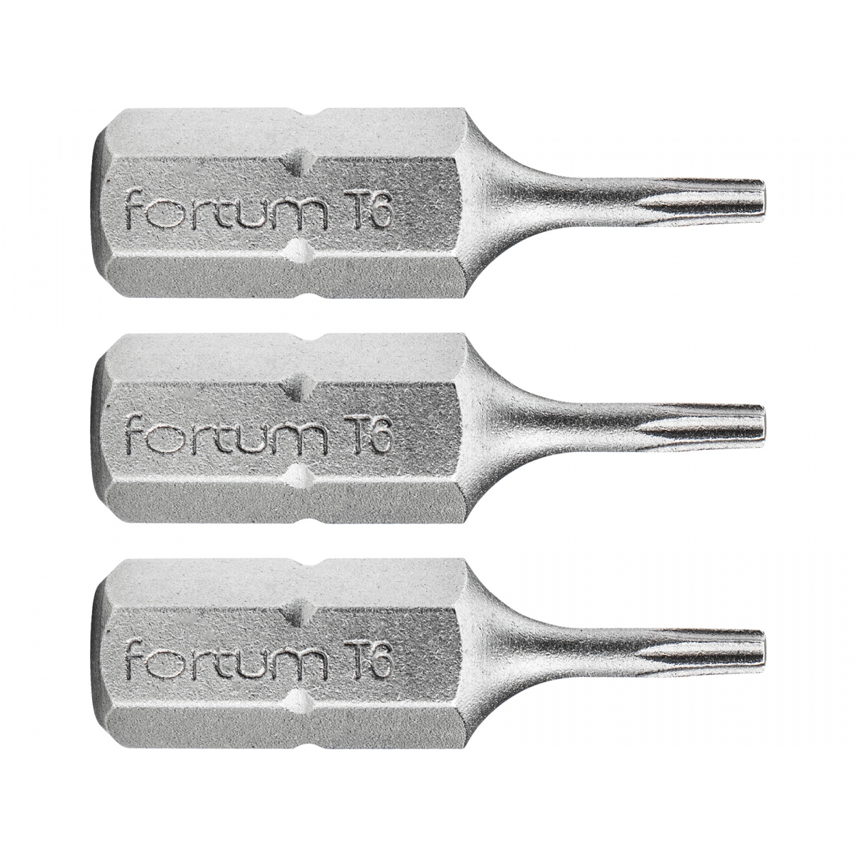 Hrot TORX, sada 3 ks, T 6x25 mm, S2 Hrot TORX, sada 3 ks, T 6x25 mm, S2