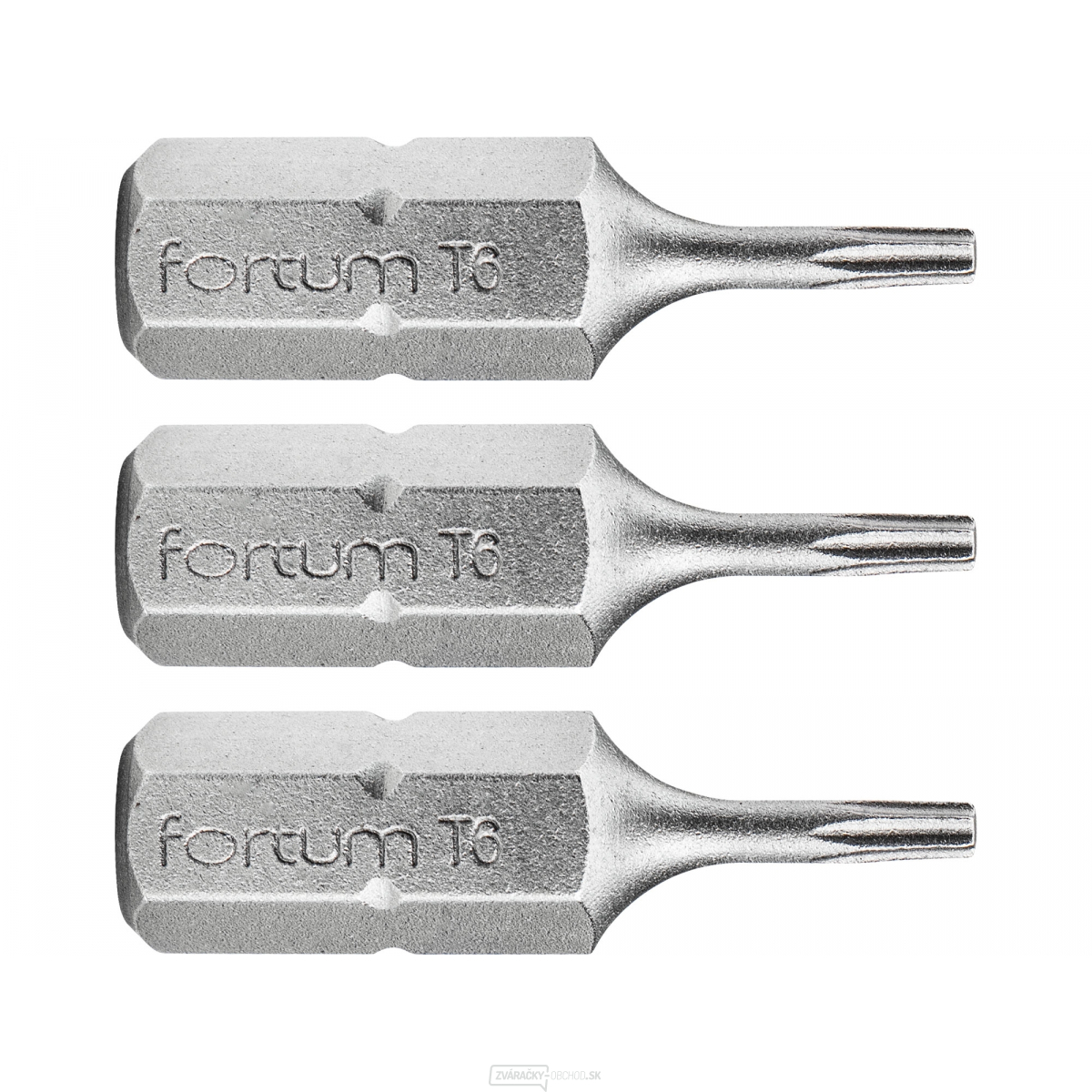 Hrot TORX, sada 3 ks, T 6x25 mm, S2
