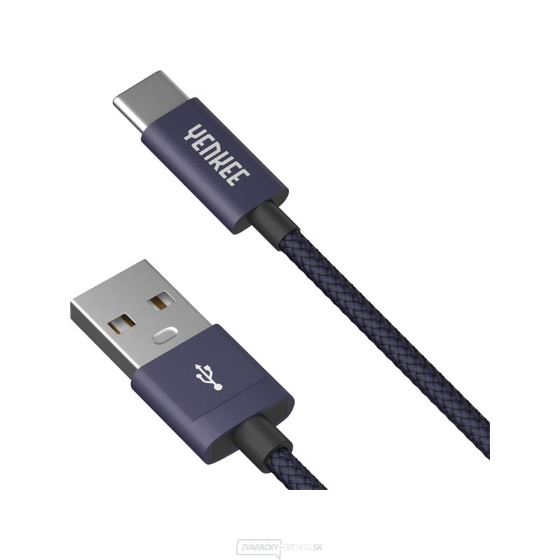 Kábel USB A 2.0 - USB C 2m YENKEE YCU 302 BE