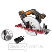 WX530 - Aku okružná píla 20V, 165mm, 1x2.0Ah - Powershare Náhľad