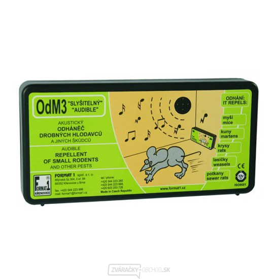 Odpudzovač FORMAT OdM3 bez regulácie hlasitosti