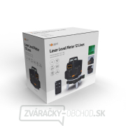 Solight laserová vodováha 12 línií, 360 °, zelený laser náhled