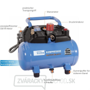 Kompresor AIRPOWER 110/8/6 SILENT náhled