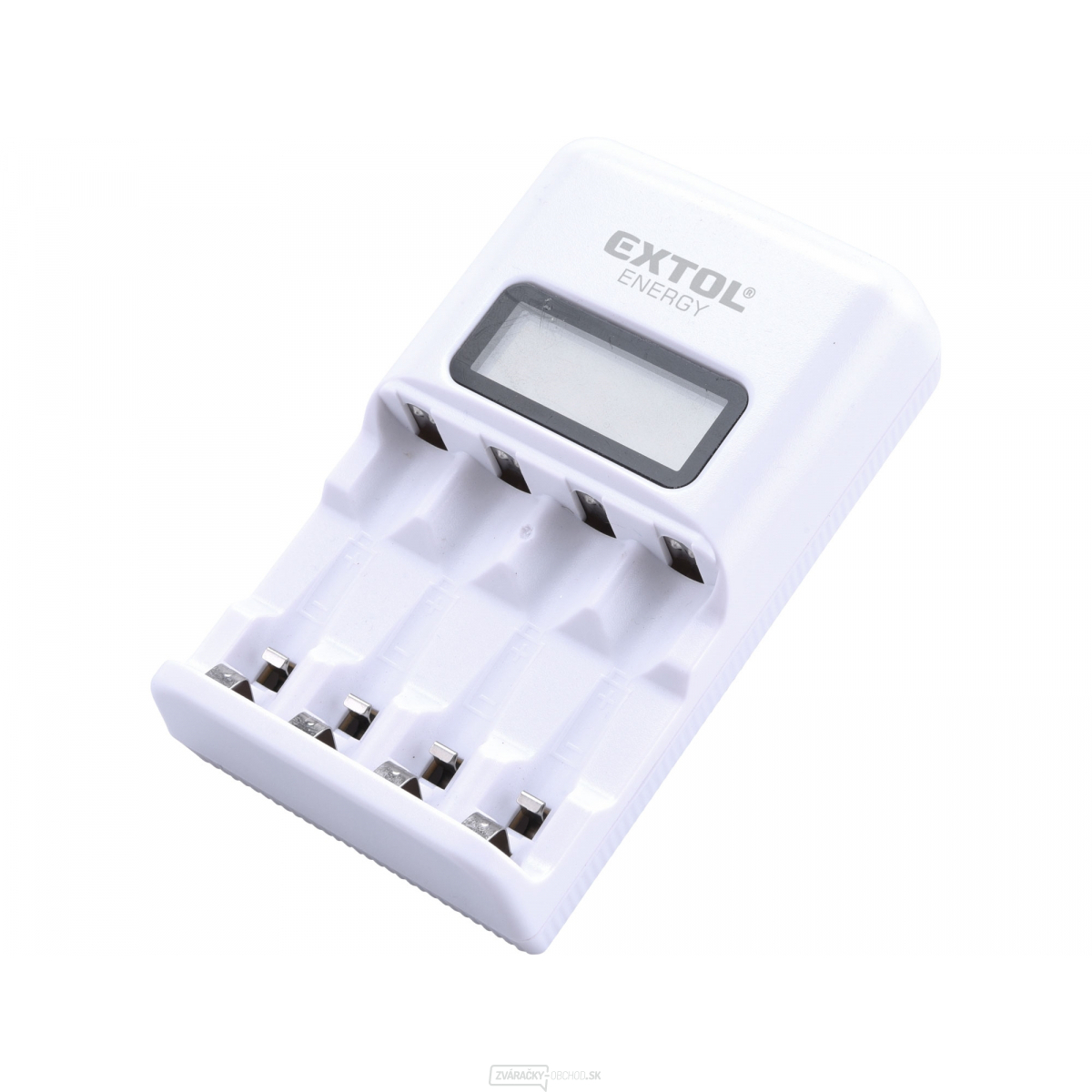 Nabíjačka AAA/AA, NiMh/NiCd, 4 sloty, individuálne nabíjanie, LCD