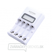 Nabíjačka AAA/AA, NiMh/NiCd, 4 sloty, individuálne nabíjanie, LCD Nabíjačka AAA/AA, NiMh/NiCd, 4 sloty, individuálne nabíjanie, LCD gallery main image