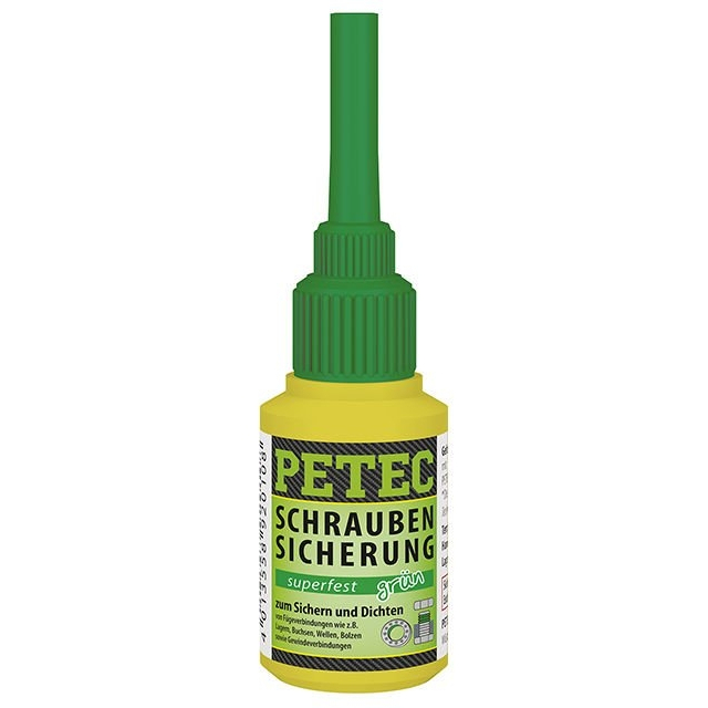Prípravok pre fixáciu skrutiek - super pevnosť - PETEC Schraubensicherung Superfest 10 g