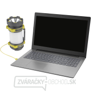 Svietidlo 350lm, Cree XPG2 LED, 360 ° osvetlenie, USB nabíjanie s powerbankou, CREE XPG2 R5 LED + 40x LED náhled