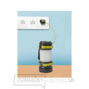 Svietidlo 350lm, Cree XPG2 LED, 360 ° osvetlenie, USB nabíjanie s powerbankou, CREE XPG2 R5 LED + 40x LED náhled