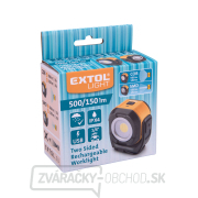 Reflektor obojstranný, 500lm, USB nabíjanie náhled