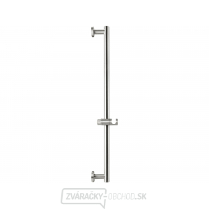 Tyč s posuvným držiakom sprchy, celokovová, 71cm, nerez Tyč s posuvným držiakom sprchy, celokovová, 71cm, nerez gallery main image