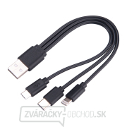 Svietidlo 8000lm, zoom, USB nabíjanie s powerbankou, 60W COB LED náhled