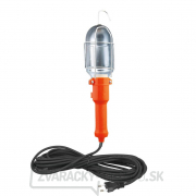 Solight montážna lampa, E27, AC 230V, 5m, oranžová s kovovou mriežkou Náhľad