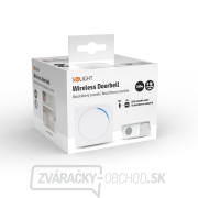 Solight bezdrôtový zvonček, do zásuvky, 200m, biely, learning code náhled