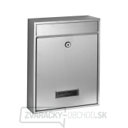 MARS - schránka na noviny pozinkovaný plech 6306 - nerez MARS - schránka na noviny pozinkovaný plech 6306 - nerez gallery main image