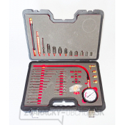 Kompresiometer - tester kompresie pre benzínové aj dieselové motory - QUATROS QS30101 gallery main image