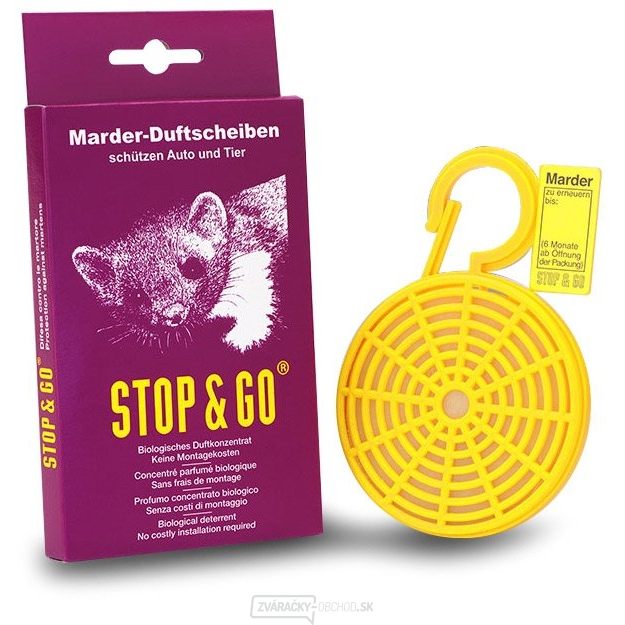 STOP & GO Odpudzovač kún (závesný kotúčik)