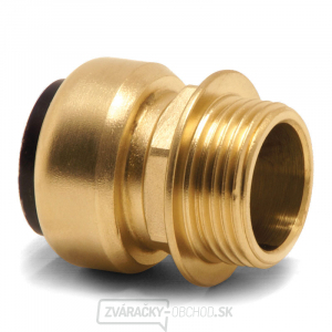 Závitová spojka (mosadz) 1/2 Závitová spojka (mosadz) 1/2