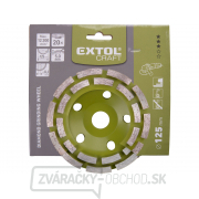 Kotúč diamantový brúsny dvojradový, O 125x22, 2mm Náhľad