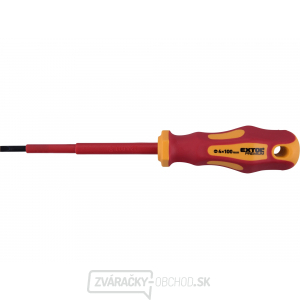 Skrutkovač elektrikársky, (-)4x100mm, VDE, CrV Skrutkovač elektrikársky, (-)4x100mm, VDE, CrV gallery main image