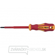 Skrutkovač elektrikársky, PH1x100mm, VDE, CrV Skrutkovač elektrikársky, PH1x100mm, VDE, CrV gallery main image