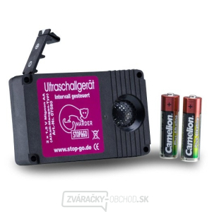 STOP & GO Ultrazvukový prístroj na ochranu proti kunám STOP & GO Ultrazvukový prístroj na ochranu proti kunám gallery main image
