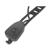 Biele svetlo na bicykel 350lm, nabíjanie cez USB, klaksón, 5W LED Náhľad