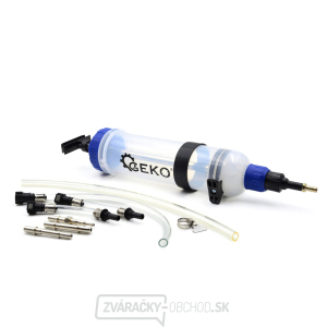 Odsávacia pumpička na olej, benzín a naftu, 1,5 litra, s adaptérmi Odsávacia pumpička na olej, benzín a naftu, 1,5 litra, s adaptérmi gallery main image