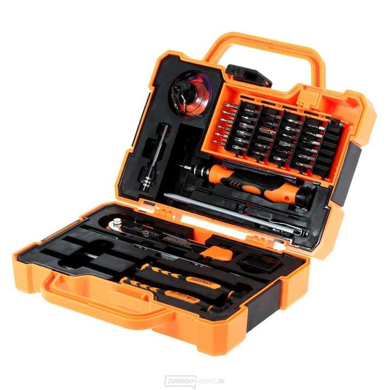 Súprava náradia pre servis mobilov a ďalšie elektroniky JM-8139