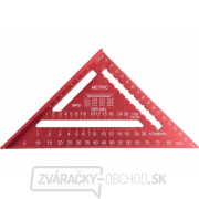 Stolársky/tesársky uholník viacúčelový, 180 mm, kov Náhľad