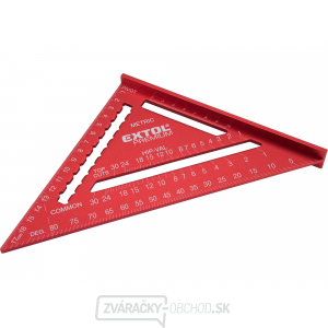 Stolársky/tesársky uholník viacúčelový, 180 mm, kov Stolársky/tesársky uholník viacúčelový, 180 mm, kov gallery main image