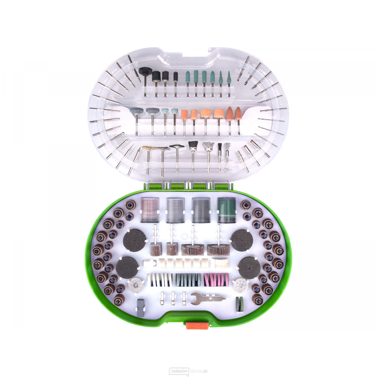 Priame brúsne nástavce, sada 276 kusov