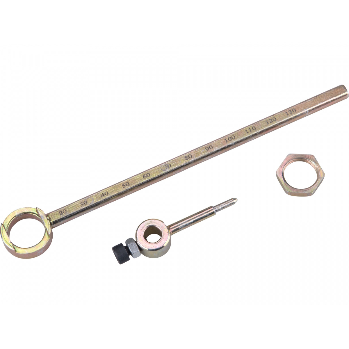 kruhová vodiaca šablóna pre vŕtací nástavec na rezanie plechu