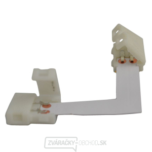 Solight obdĺžnikový konektor pre LED pásky, 8 mm konektor na oboch stranách, 1 ks, vrecko Solight obdĺžnikový konektor pre LED pásky, 8 mm konektor na oboch stranách, 1 ks, vrecko gallery main image