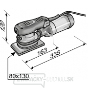 Kompaktná vibračná brúska s reguláciou otáčok Flex OSE 2-80 EC Náhľad