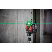 Flex 360° krížový líniový laser s funkciou pre spojenie s prijímačom ALC 3/360-G/R 10.8 Set Basic Náhľad