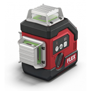 Flex 360° krížový líniový laser s funkciou pre spojenie s prijímačom ALC 3/360-G/R 10.8 Set Basic náhled