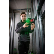 Flex 360° krížový líniový laser s funkciou pre spojenie s prijímačom ALC 3/360-G/R 10.8 Set Basic náhled