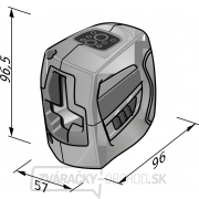 Flex Samonivelačný krížový laser s funkciou pre spojenie s prijímačom ALC 2/1-G/R Náhľad