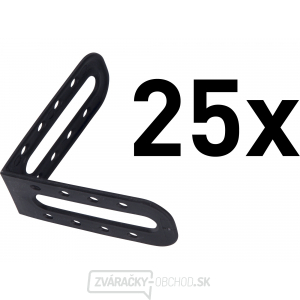 Rohové profily pre dištančné spony 8845010, sada 25 kusov, plast Rohové profily pre dištančné spony 8845010, sada 25 kusov, plast gallery main image