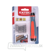 Univerzálny nástroj na odstraňovanie ostria, stopka 3,2 mm + 10 ks náhradných čepelí, HSS M35 (5% Co) náhled