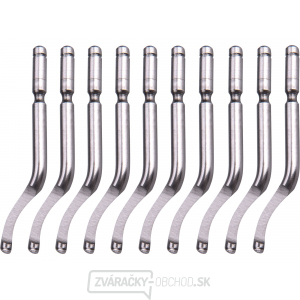 Náhradné čepele 10ks pre odihlovač 8803680, stopka 3,2mm +10ks náhradných čepelí, HSS M35 (5% Co) Náhradné čepele 10ks pre odihlovač 8803680, stopka 3,2mm +10ks náhradných čepelí, HSS M35 (5% Co) gallery main image