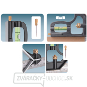 Multifunkčný uholník, 300 mm, kov náhled