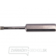 Diamantová korunka na sklo a keramiku, O 4 mm Diamantová korunka na sklo a keramiku, O 4 mm gallery main image